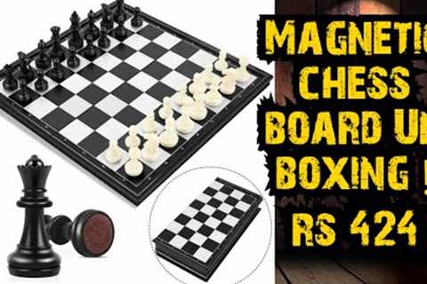 Magnetic chess ♟️ board Unboxing and review !