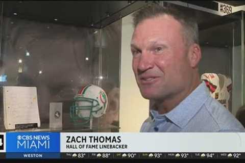 Catching up with Dolphins legend Zach Thomas