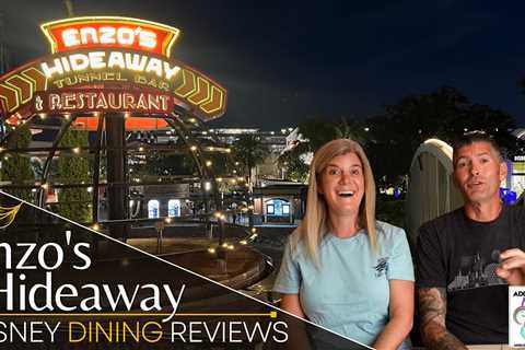 A Delightful Disney Dining Review: Enzo’s Hideaway at Disney Springs, Walt Disney World