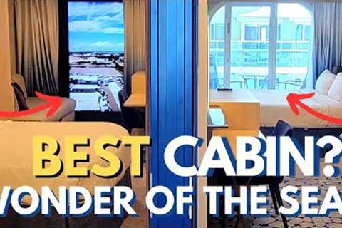 Which Cruise Cabin Should You Choose? Virtual Balcony, VS Central Park Balcony, Wonder of the Seas!
