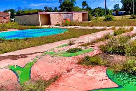 Washington/Reed Splash Pad Park (Abandoned & Neglected) in Gary, Indiana ~ Filmed Summer of 2023