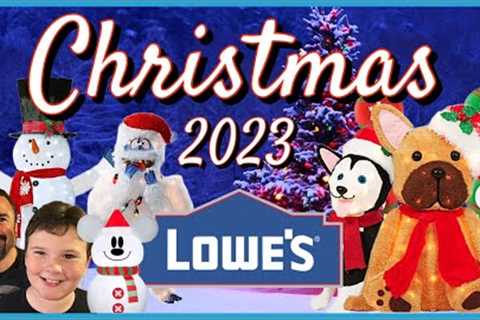 Lowes Christmas 2023 FULLY STOCKED New Decor Shopping Walkthrough! Holiday Shop With Me!