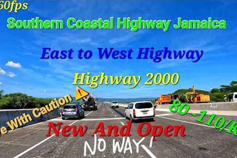 May Pen To Williamsfield And Toll Gate Main Road Tour Southern Coastal Highway 4k 60fps experience