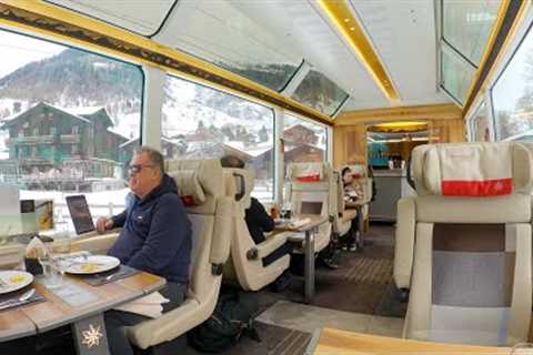 $800 Excellence Class: Zermatt to St Moritz Glacier Express Train Ride, Switzerland