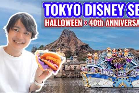 Tokyo Disney Sea Guide and Tips! 40th Anniversary and Halloween Food, Introducing All Areas Ep. 429