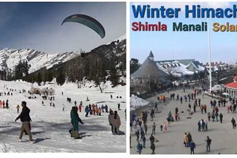 Himachal Pradesh | Himachal in Winter | Shimla Toy Train | Manali In Winter | Solang In Winter @HD
