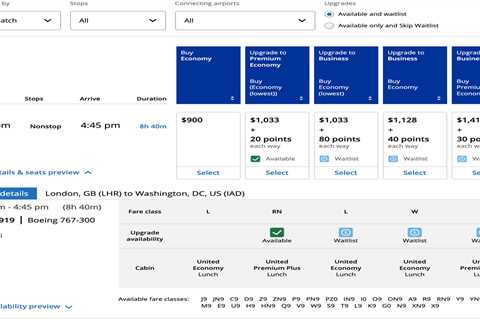 United PlusPoints upgrades: Why you should reconsider spending more points to skip the waitlist