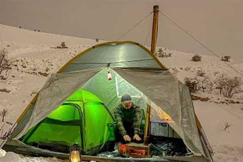 3 Best Winter Tent Camping in Snow - Wood Stove, Hot Tent