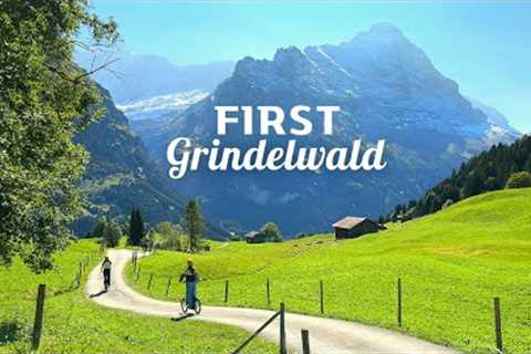 🇨🇭 First🚠 Grindelwald, Switzerland : Top of Adventure🪂🚵‍♀️/Most Picturesque Hike ever🥾😍 Sep. ..