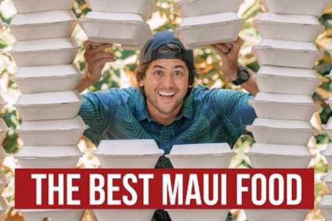 THE BEST FOOD ON MAUI, HAWAII 2023! (from a local resident)