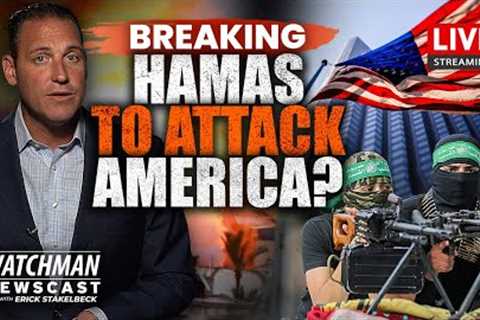 FBI Chief Says Hamas MAY ATTACK U.S. Amid Israel''s FIERCE Gaza Battles | Watchman Newscast LIVE