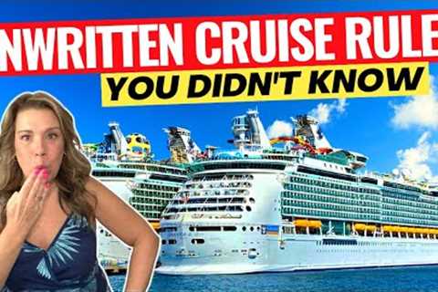17 Unspoken Rules of Cruising All Cruisers NEED to Know