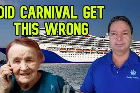 CRUISE NEWS  - MOTHER ANGRY AT CARNIVAL AFTER SON GOES MISSING, BLACK FRIDAY SALES