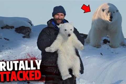 This Man Gets BRUTALLY Attacked By Polar Bear On Holiday Adventure!