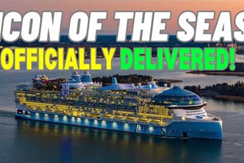Icon of the Seas officially delivered to Royal Caribbean!