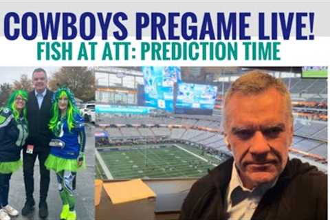 #DallasCowboys Fish LIVE PREGAME from AT&T ... Breaking News, PREDICTION TIME!