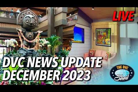Disney Vacation Club News Update: December 2023