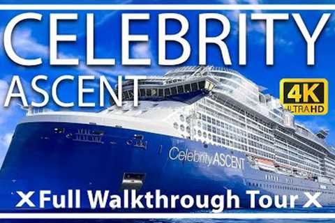 Celebrity Ascent | Full Walkthrough Ship Tour & Review | Brand New Ship | Take