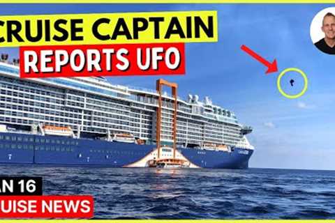 Cruise Ship Encounters UFO (has video!) & Top 10 Cruise News