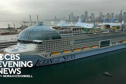 World''s largest cruise ship, Icon of the Seas, begins maiden voyage