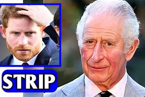 TIME TO CUT ALL ROYAL TITLES! KC REMOVES Harry Titles Amid News His Rangers RAPED People In Africa