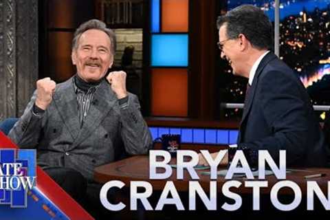 Bryan Cranston And Stephen Colbert Ask ChatGPT To Pitch A Buddy Comedy Movie