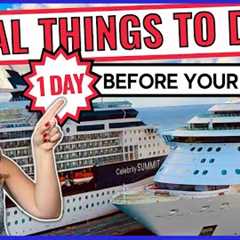 15 *Last Minute* Things You Must Do 1-3 Days Before Your Cruise!!
