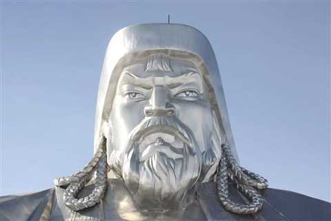 What happened after the death of Genghis khan?