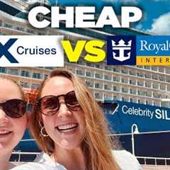 How does a cheap Celebrity cruise compare to Royal Caribbean?