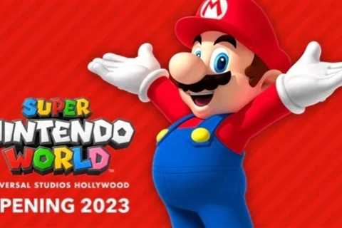 Super Nintendo World Set to Open at Universal Studios Hollywood in 2023