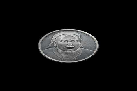 Genghis Khan Badge - Amazing Mongolia