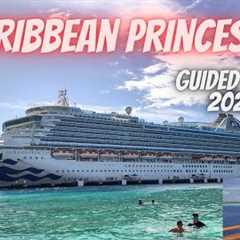 CARIBBEAN PRINCESS 2024! GUIDED TOUR! Princess Cruises Cruise Ship