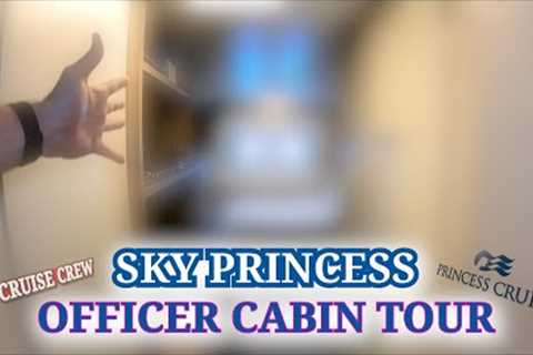 Officer''s Cabin Tour 2022 | #PrincessCruises Crew
