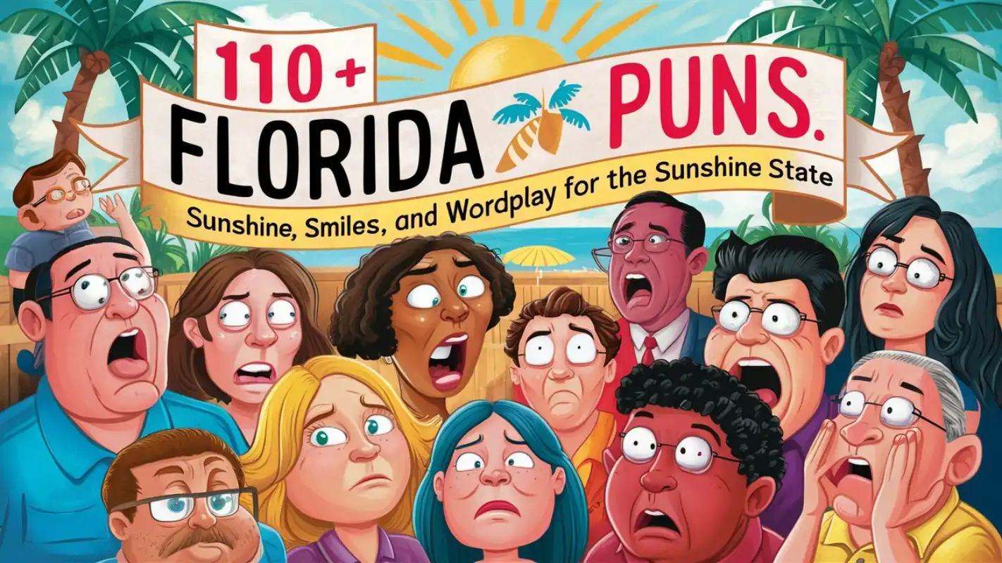 120 Florida Puns: Sunshine and Smiles with a Twist! - Crack Up Puns