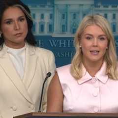 BREAKING NEWS: Karoline Leavitt & Tulsi Gabbard Hold White House Press Briefing After Obama..
