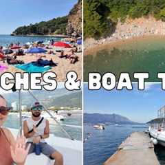 Exploring Budva Beaches: Ballerina Statue, Mogren Beach & Hawaii Island. Montenegro Travel Vlog.