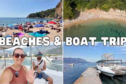 Exploring Budva Beaches: Ballerina Statue, Mogren Beach & Hawaii Island. Montenegro Travel Vlog.