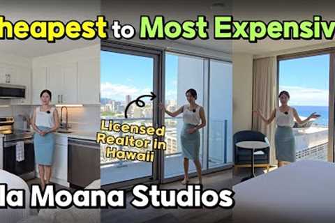 Cheapest to Most Expensive Studios in Ala Moana!
