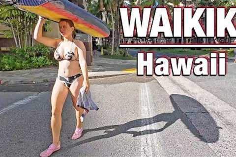 Here is WAIKIKI TODAY! 🏖 Nov. 2, 2025 Walking Tour in Hawaii