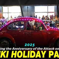 Waikiki Holiday Parade 2025 🌴 Hawaii John