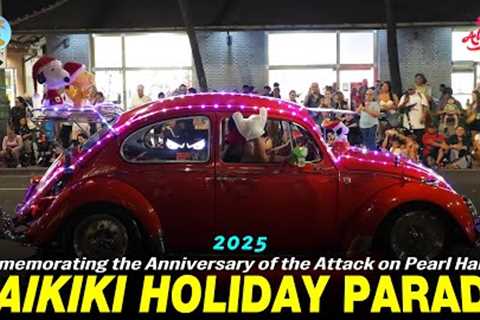 Waikiki Holiday Parade 2025 🌴 Hawaii John
