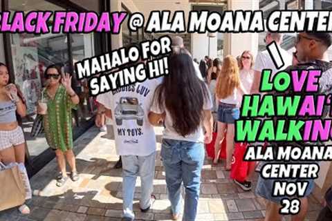 I Love Hawaii Walking | Special Black Friday Shoppers at Ala Moana Center | November 28, 2025