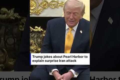 WATCH: Trump Stuns Japan’s PM with Pearl Harbor Quip in the Oval Office | DWS News | AH1C